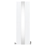 Radiateur Plat avec Miroir & Valves - 1800mm x 565mm – Blanc