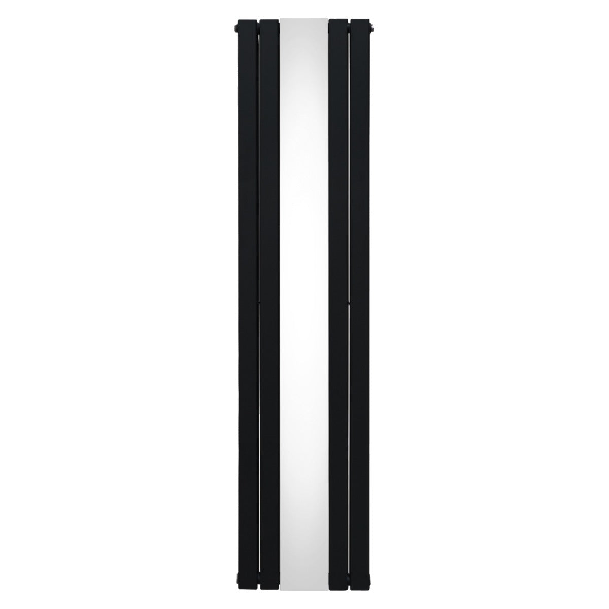 Radiateur Plat avec Miroir - 1800mm x 425mm – Noir