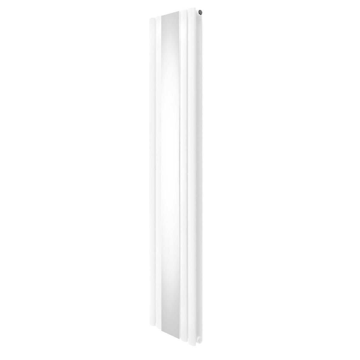 Radiateur à Colonne Ovale avec Miroir - 1800mm x 380mm – Blanc