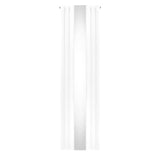 Radiateur à Colonne Ovale avec Miroir - 1800mm x 500mm – Blanc