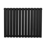 Radiateur à Colonne Ovale - 600mm x 780mm – Noir