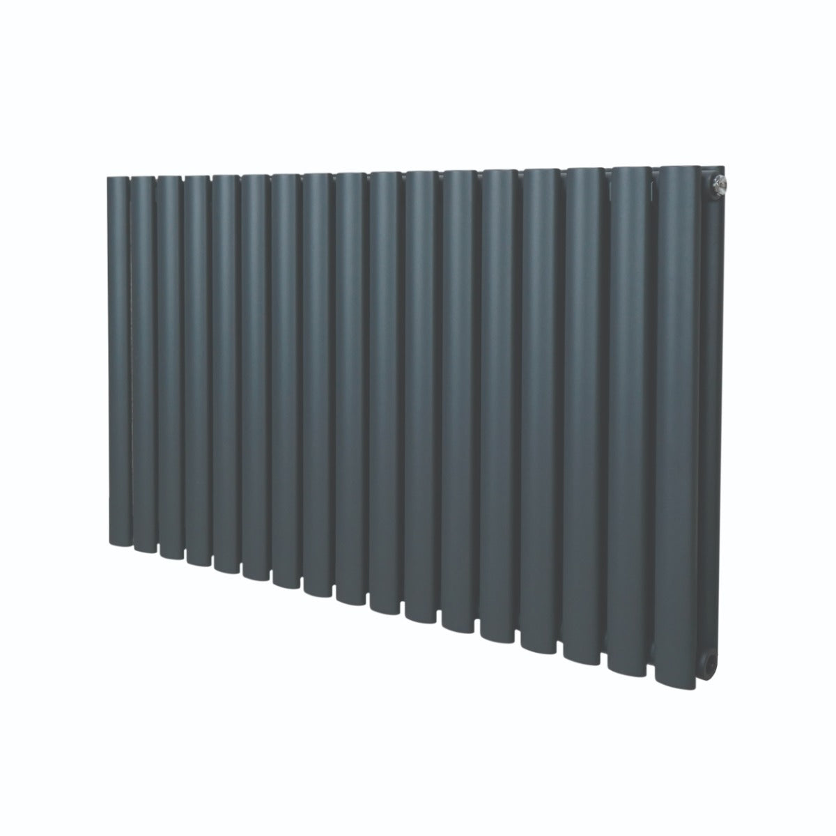 Radiateur à Colonne Ovale - 600mm x 1020mm – Gris Anthracite