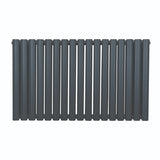 Radiateur à Colonne Ovale - 600mm x 1020mm – Gris Anthracite