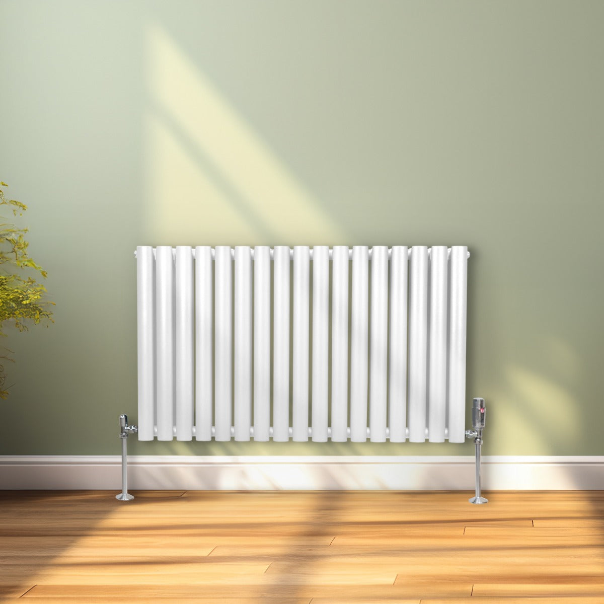 Radiateur à Colonne Ovale - 600mm x 1020mm – Blanc