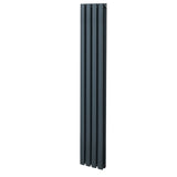 Radiateur à Colonne Ovale - 1600mm x 240mm – Gris Anthracite