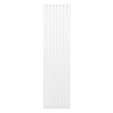 Radiateur à Colonne Ovale - 1800mm x 480mm – Blanc