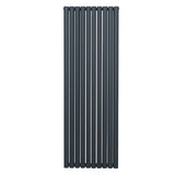 Radiateur à Colonne Ovale - 1800mm x 600mm – Gris Anthracite