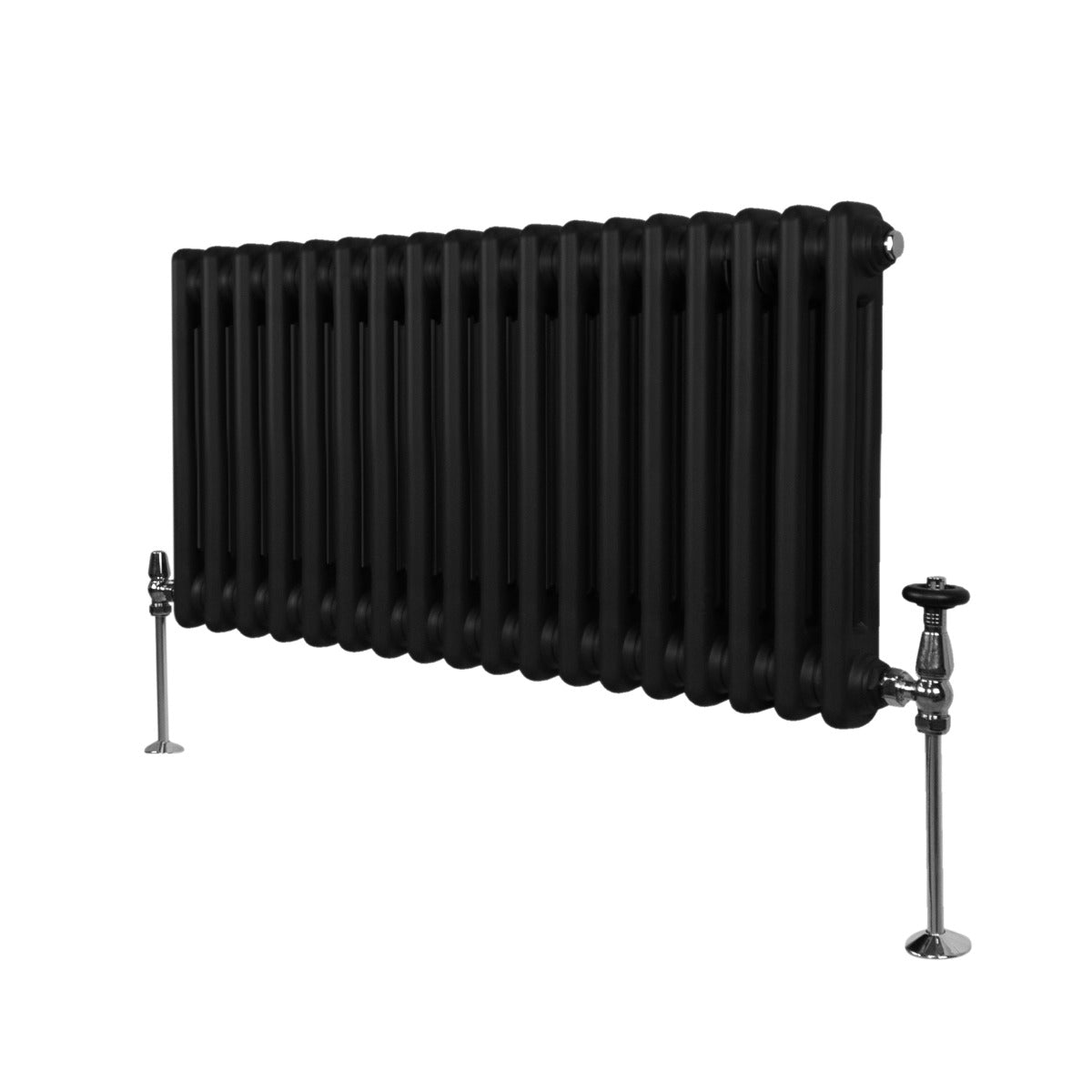 Radiateur Traditionnel à Double Colonne – 300 x 832 mm – Noir