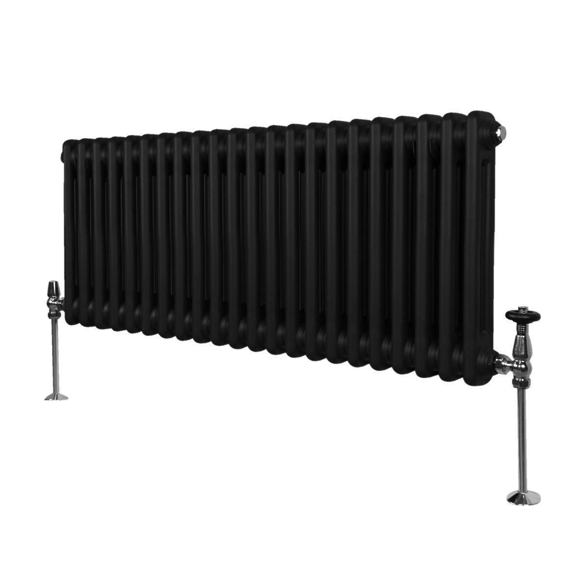 Radiateur Traditionnel à Double Colonne – 300 x 1012 mm – Noir