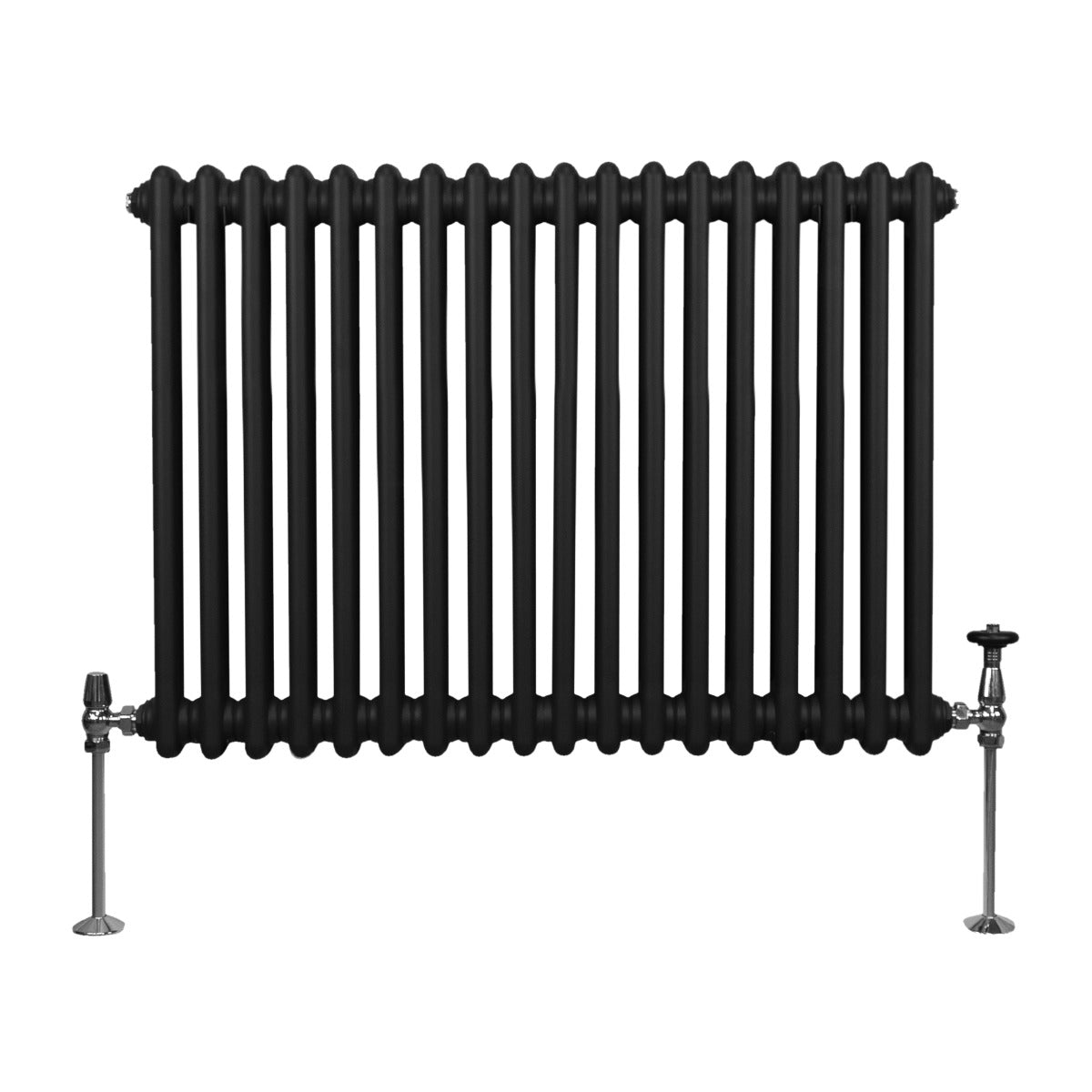 Radiateur Traditionnel à Double Colonne – 600 x 832 mm – Noir