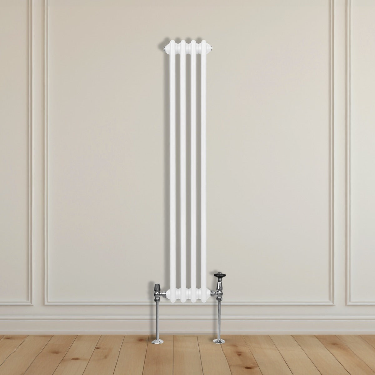 Radiateur Traditionnel à Double Colonne – 1500 x 202 mm – Blanc