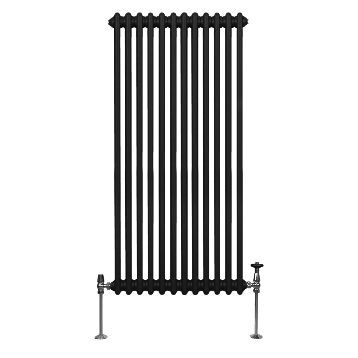 Radiateur Traditionnel à Double Colonne – 1500 x 562 mm – Noir