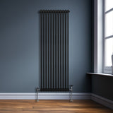 Radiateur Traditionnel à Double Colonne – 1800 x 562 mm – Noir