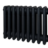 Radiateur Traditionnel à Triple Colonne – 300 x 832 mm – Noir