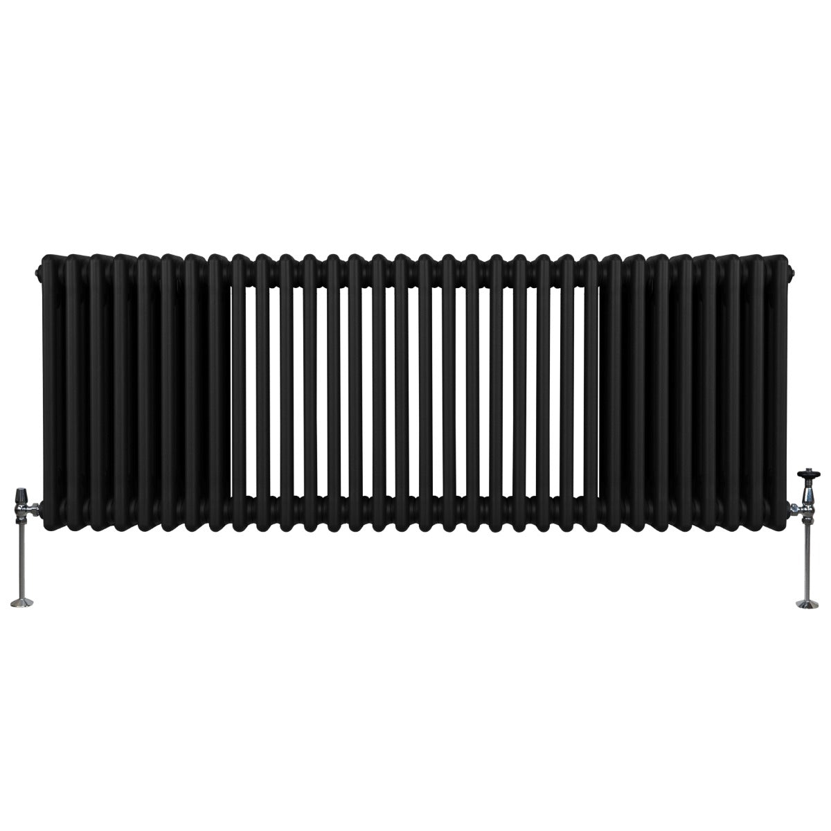 Radiateur Traditionnel à Triple Colonne – 600 x 1462 mm – Noir