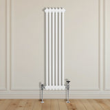 Radiateur Traditionnel à Triple Colonne – 1500 x 292 mm – Blanc