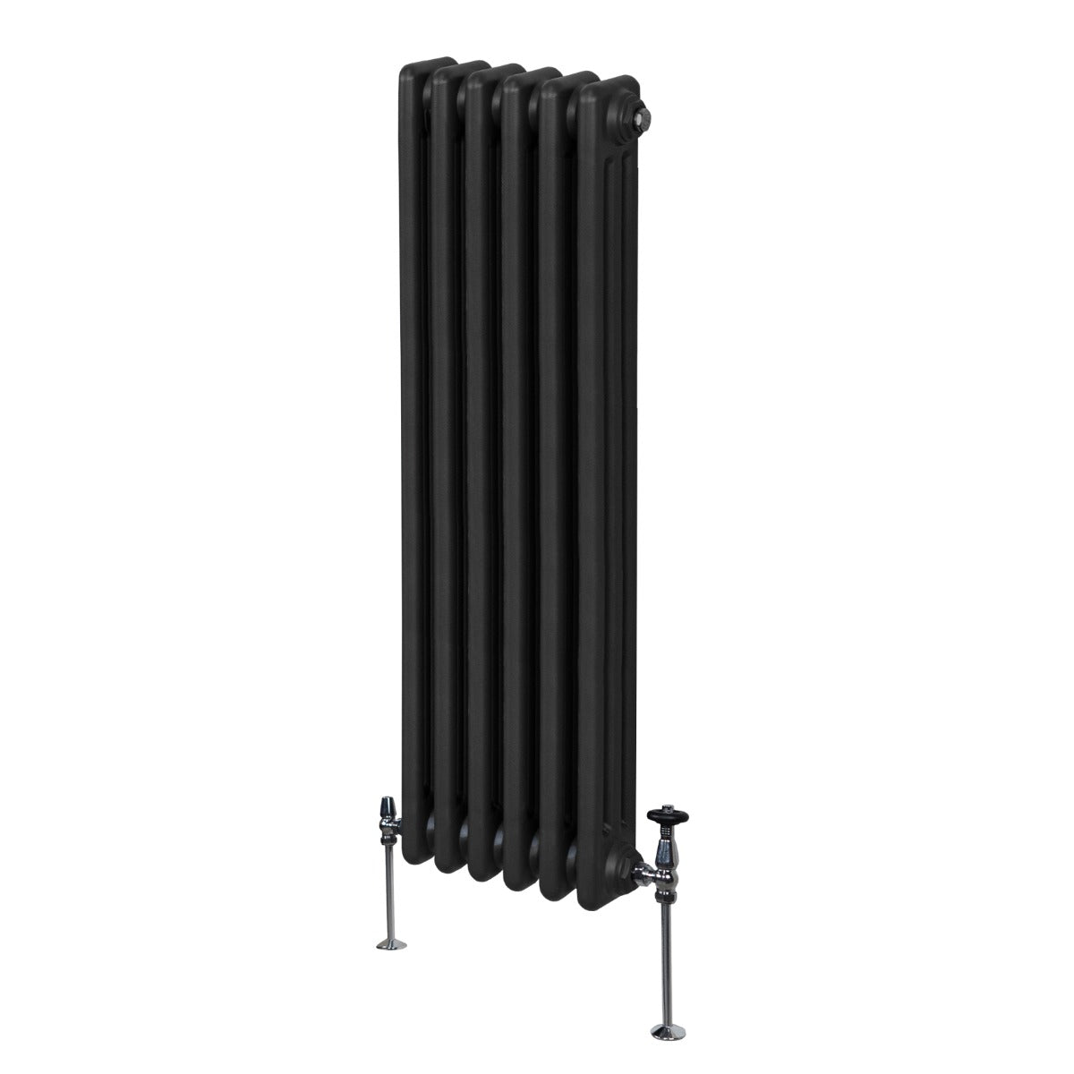 Radiateur Traditionnel à Triple Colonne – 1500 x 292 mm – Noir