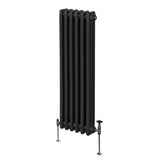 Radiateur Traditionnel à Triple Colonne – 1500 x 292 mm – Noir