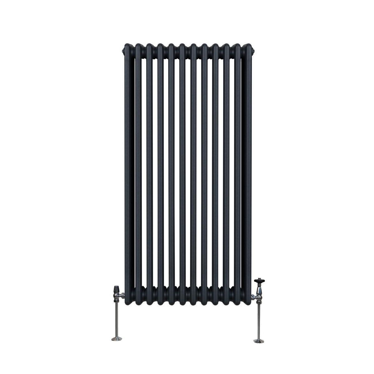 Radiateur Traditionnel à Triple Colonne – 1500 x 562 mm – Gris Anthracite