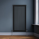 Radiateur Traditionnel à Triple Colonne – 1500 x 562 mm – Noir