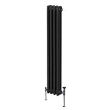 Radiateur Traditionnel à Triple Colonne – 1800 x 202 mm – Noir