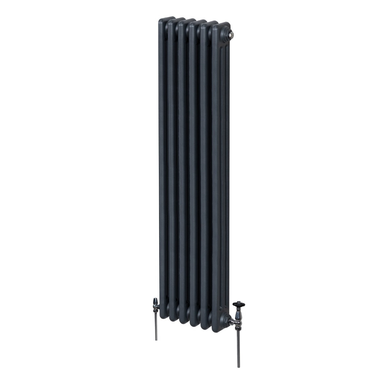 Radiateur Traditionnel à Triple Colonne – 1800 x 292 mm – Gris Anthracite