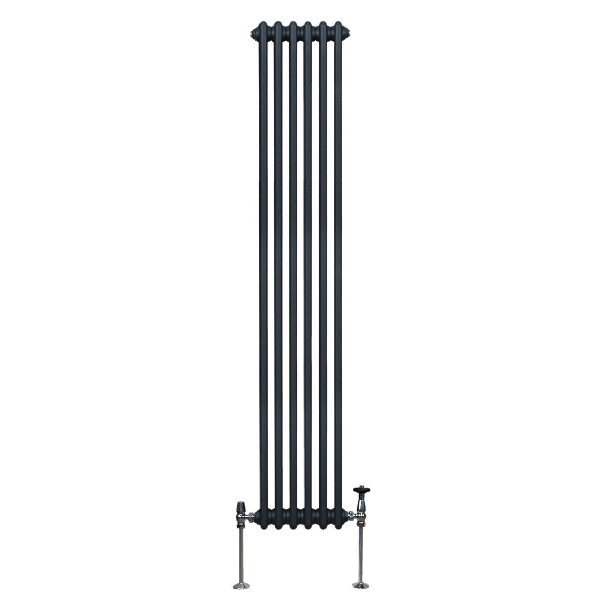 Radiateur Traditionnel à Triple Colonne – 1800 x 292 mm – Gris Anthracite