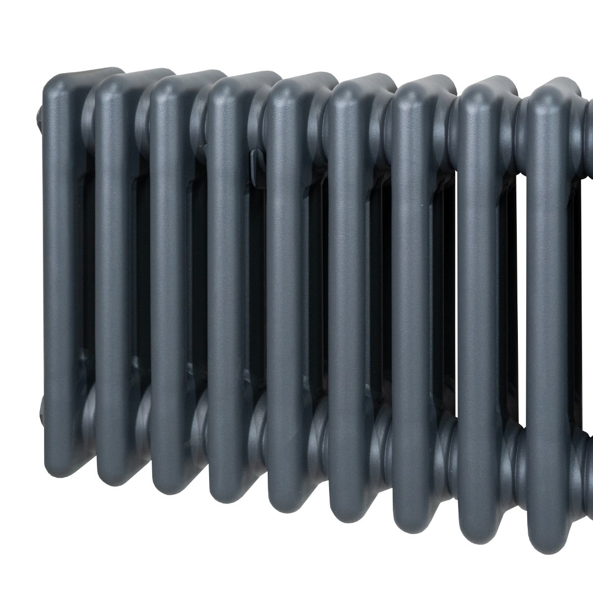 Radiateur Traditionnel à Triple Colonne – 1800 x 382 mm – Gris Anthracite