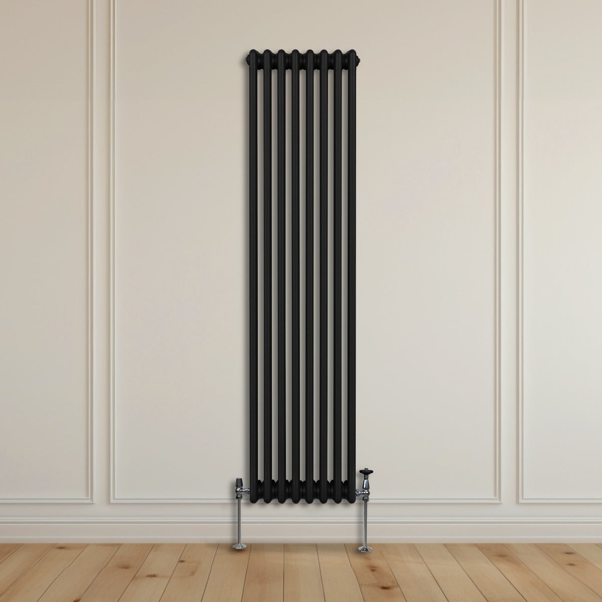 Radiateur Traditionnel à Triple Colonne – 1800 x 382 mm – Noir