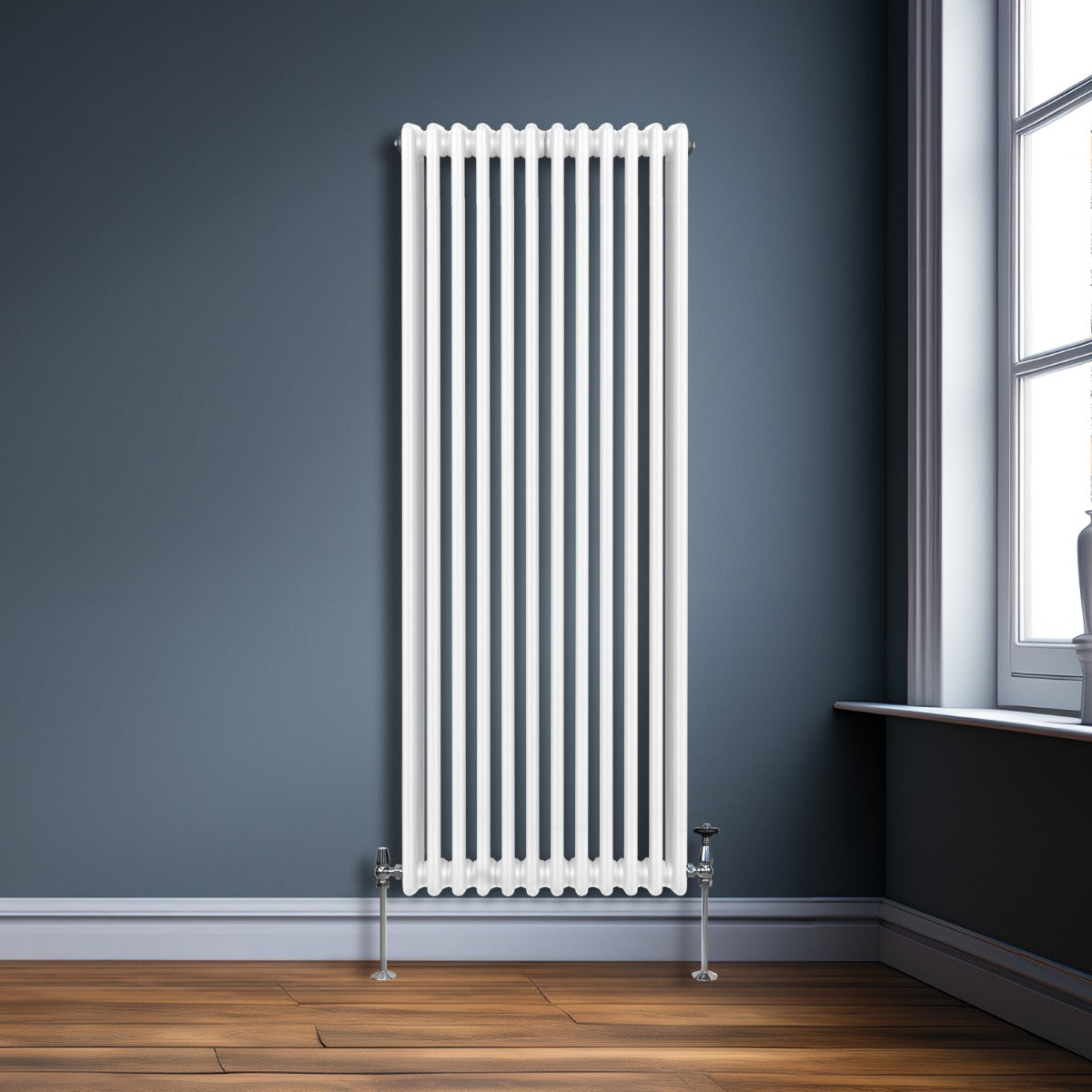 Radiateur Traditionnel à Triple Colonne – 1800 x 562 mm – Blanc