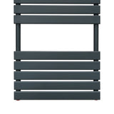 Radiateur Sèche-Serviettes à Panneau Plat – 1200mm x 450mm – Gris Anthracite