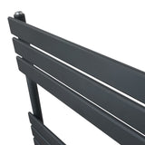 Radiateur Sèche-Serviettes à Panneau Plat – 1200mm x 450mm – Gris Anthracite