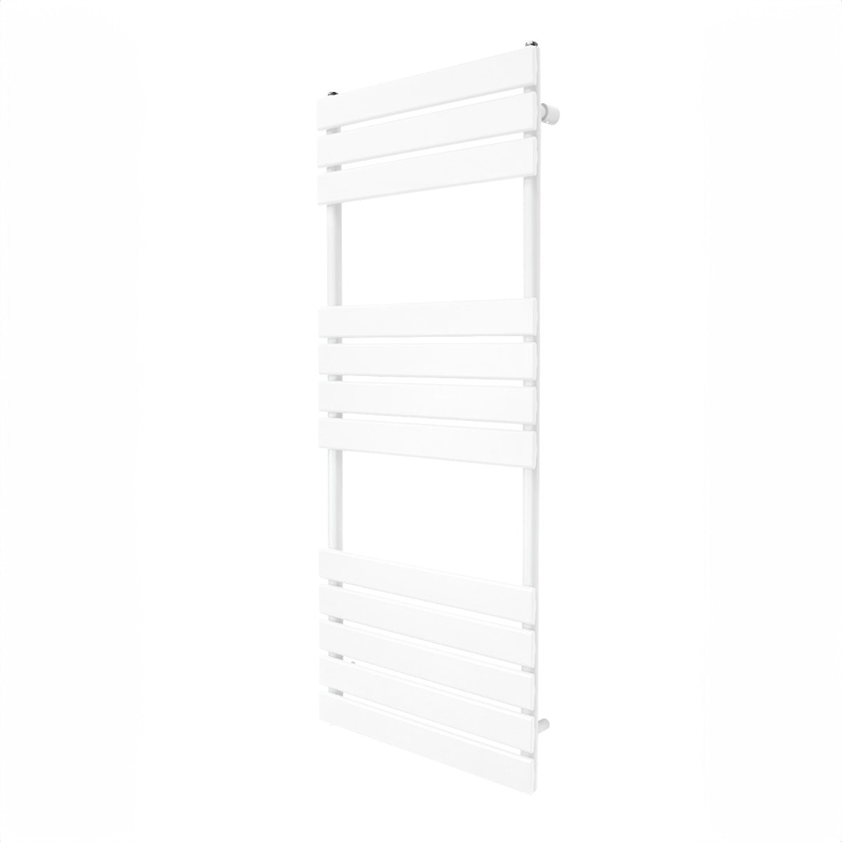 Radiateur Sèche-Serviettes à Panneau Plat – 1200mm x 450mm – Blanc