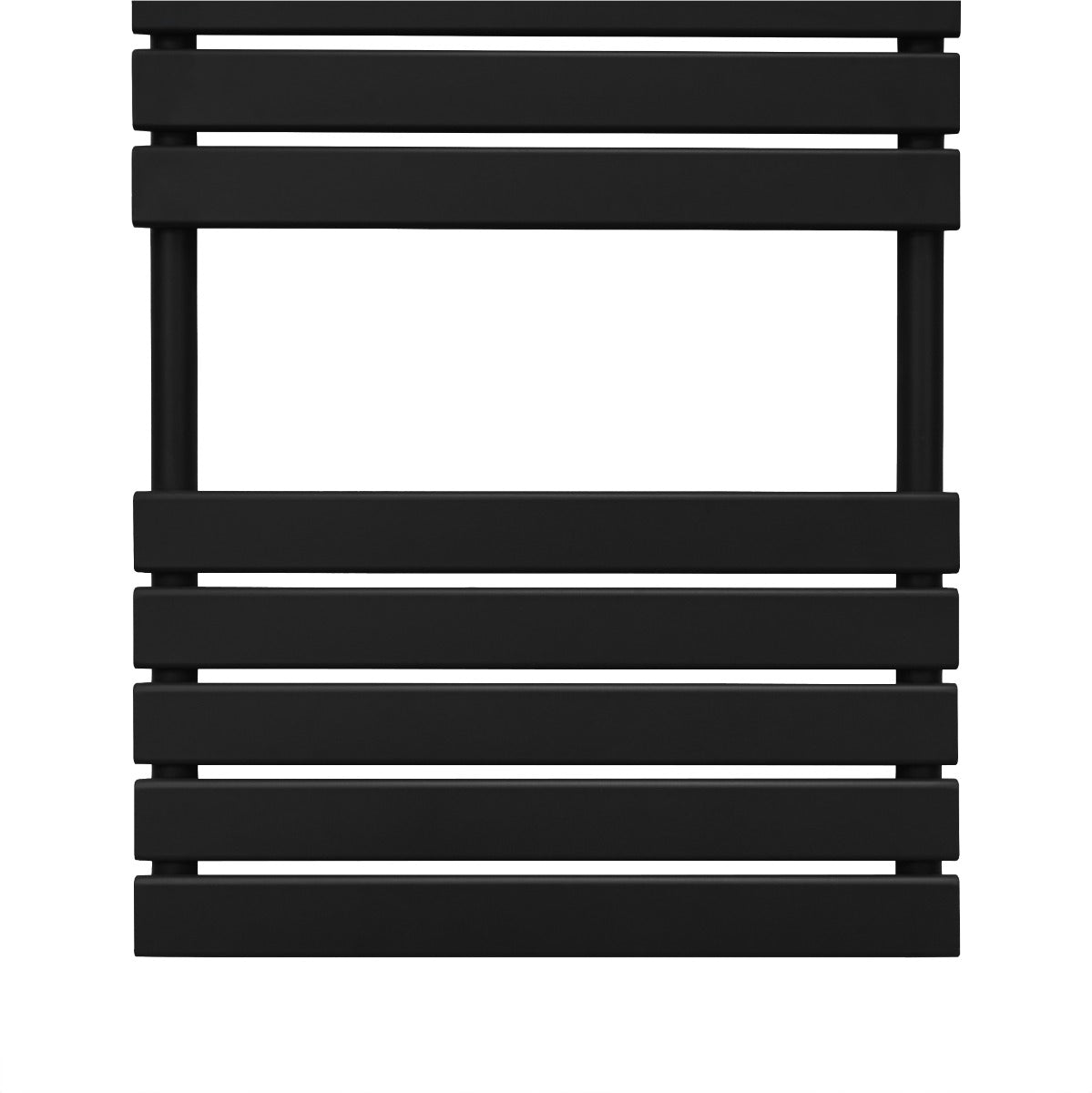 Radiateur Sèche-Serviettes à Panneau Plat – 1200mm x 450mm – Noir