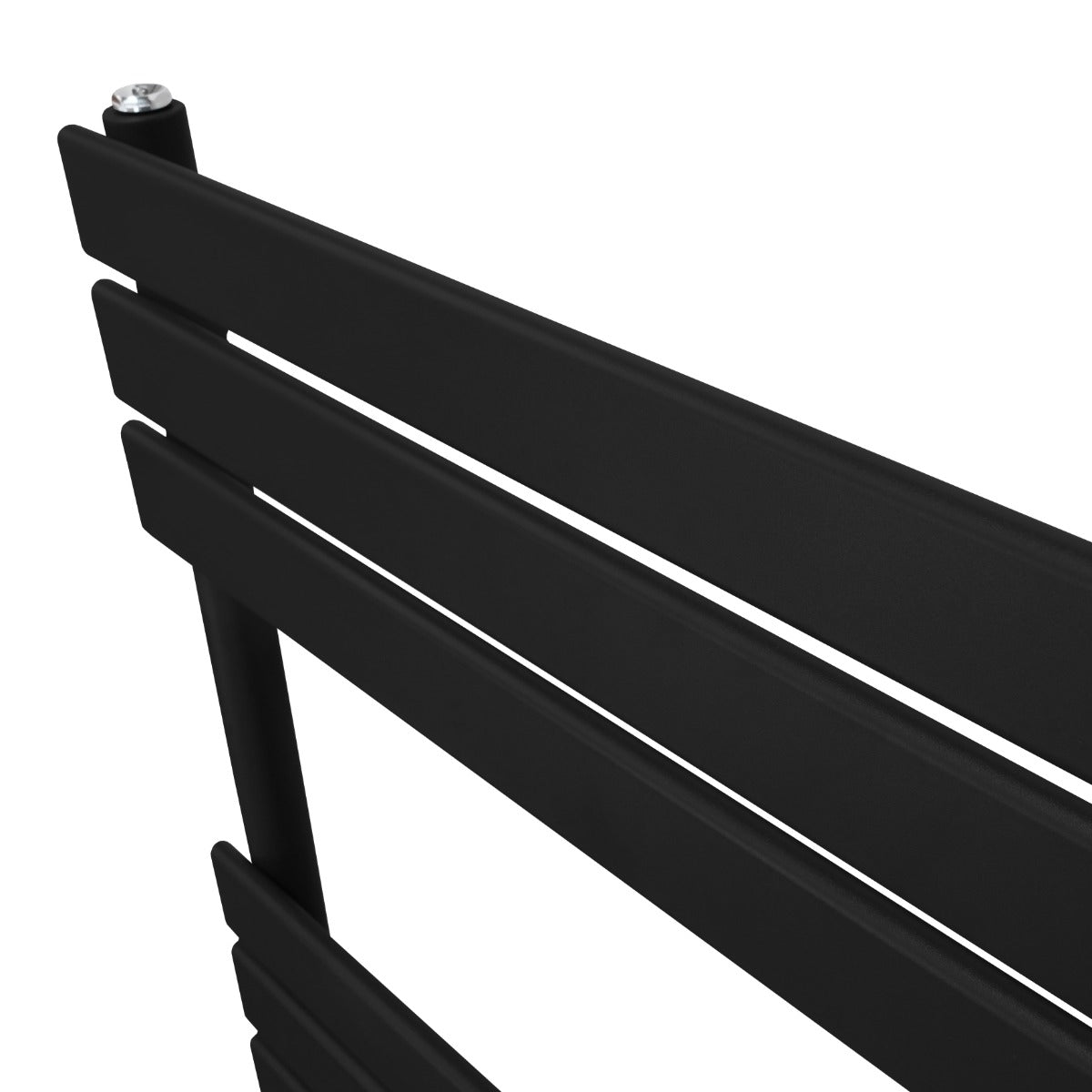 Radiateur Sèche-Serviettes à Panneau Plat – 1200mm x 450mm – Noir