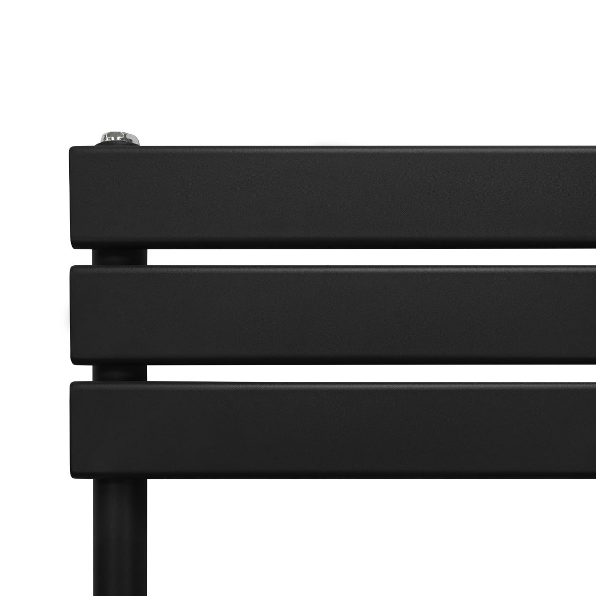 Radiateur Sèche-Serviettes à Panneau Plat – 1200mm x 500mm – Noir