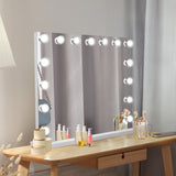 Miroir LED Bluetooth - 58 x 46cm