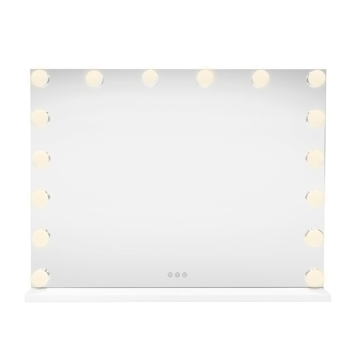 Miroir LED Bluetooth - 80 x 60cm