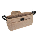 Sac Caddy pour Poussette pour Animaux de Compagnie Beige