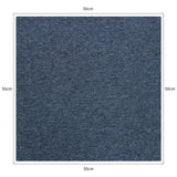 40 x Dalles de Moquette Bleu 10m²