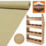 11m² Doublure Intérieure Feutre Beige & Rangement MDF pour Berlingo