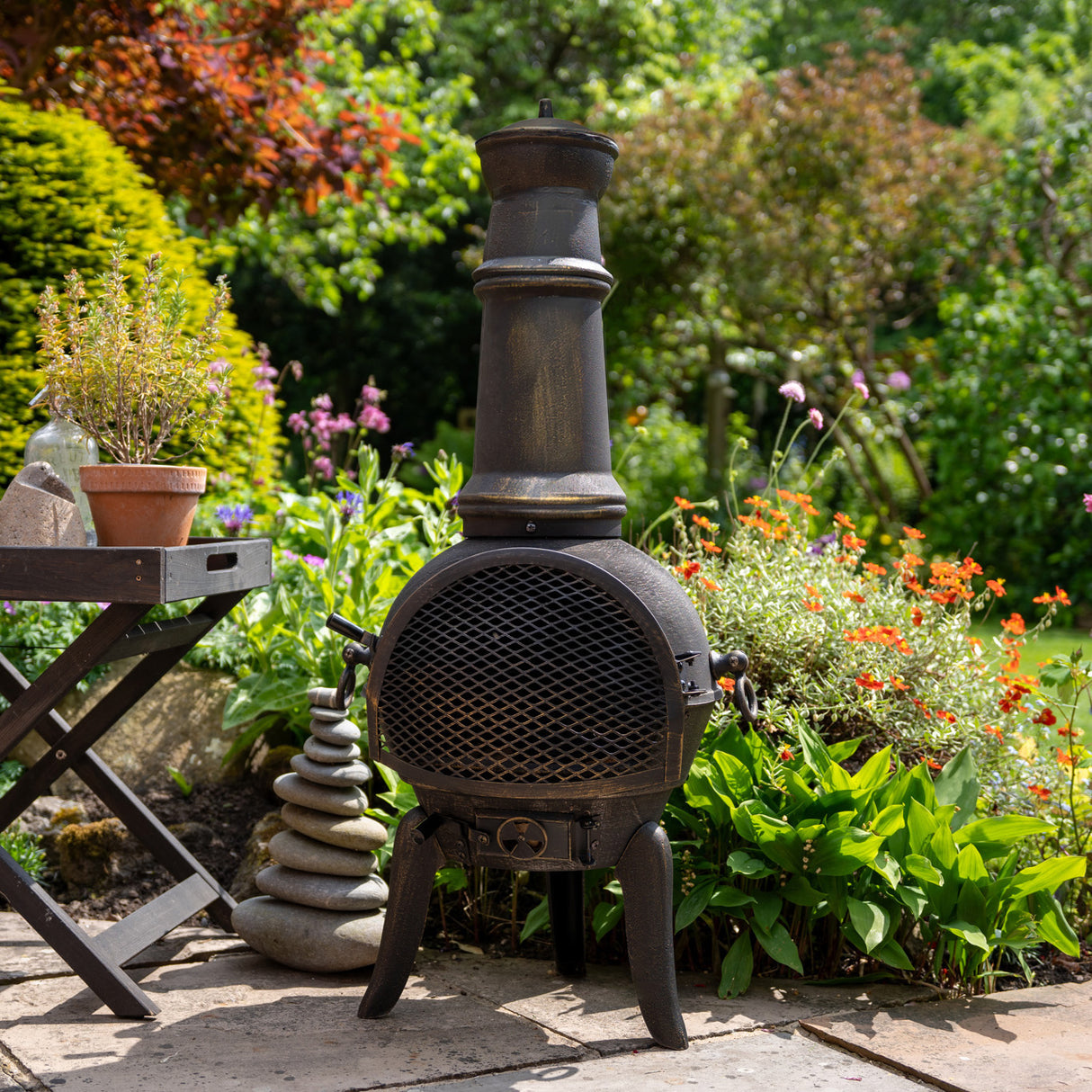 Cheminée de Jardin en Fonte