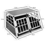 Cage de Transport pour Animaux Petit Format - Deux Portes