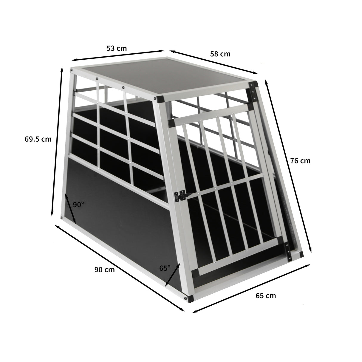 Cage de Transport pour Animaux Grand Format