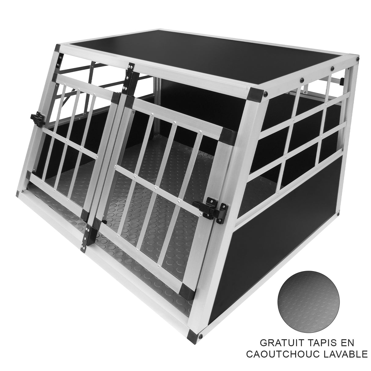 Cage de Transport pour Animaux Petit Format - Deux Portes