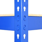 10 Rayonnages T-Rax Bleu en Métal 120 x 45 x 180 cm