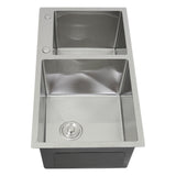 Evier Double Inox KuKoo