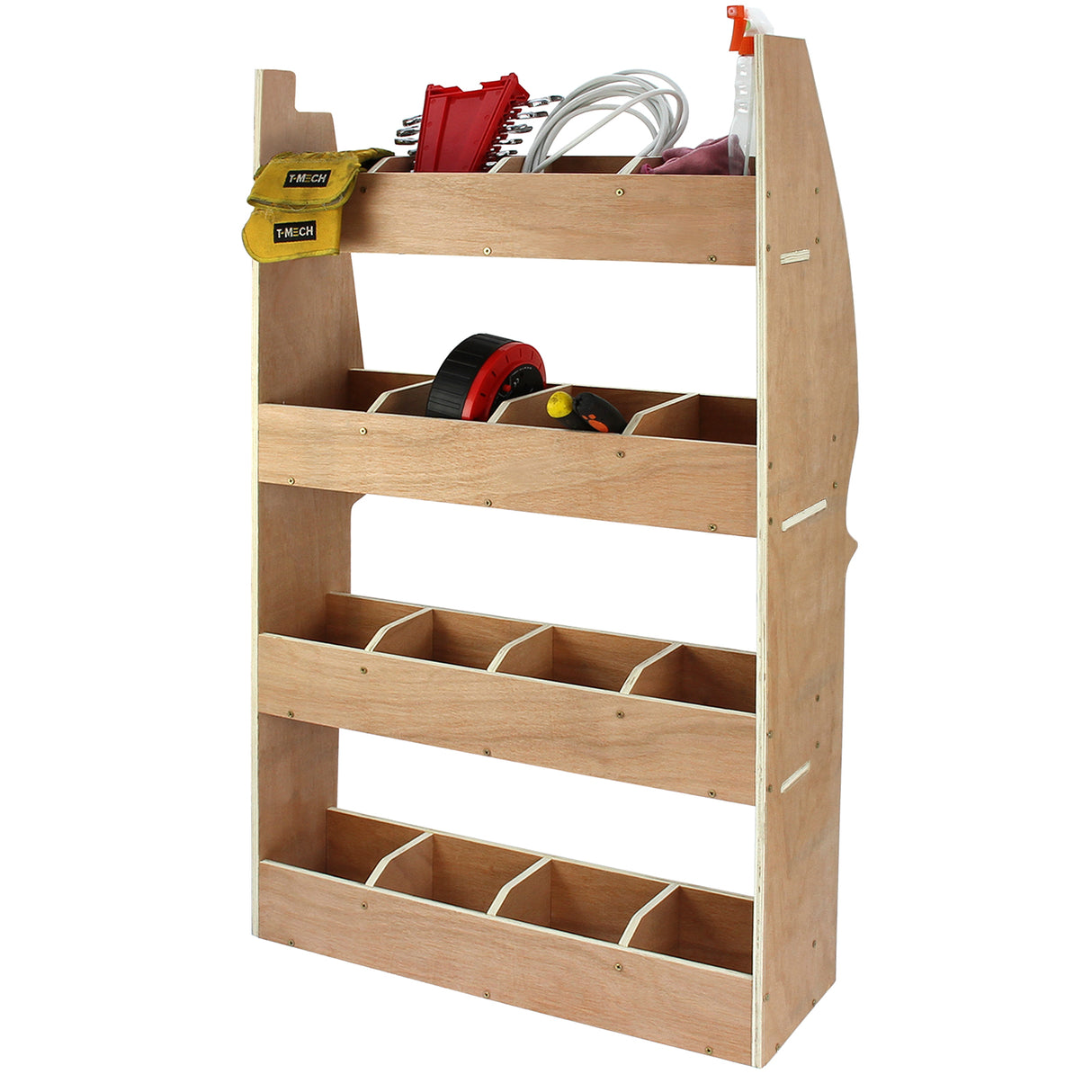 Monster Racking Meuble de Rangement en Contreplaqué pour Peugeot Partner II SWB