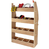 Monster Racking Meuble de Rangement en Contreplaqué pour Peugeot Partner II SWB