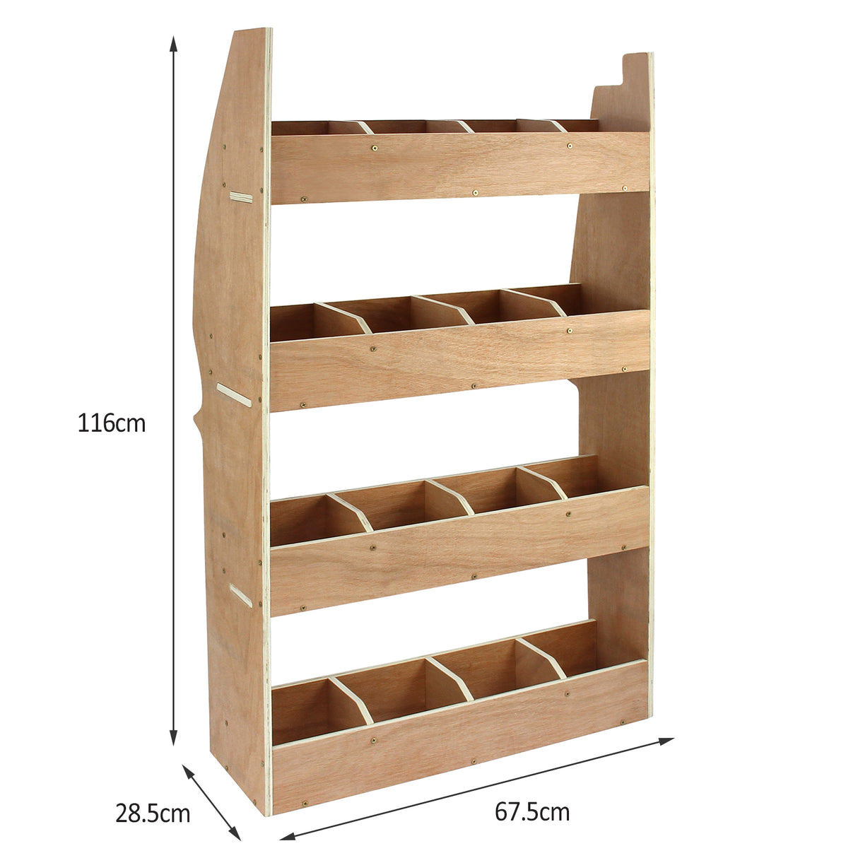 Monster Racking Meuble de Rangement en Contreplaqué pour Peugeot Partner II SWB